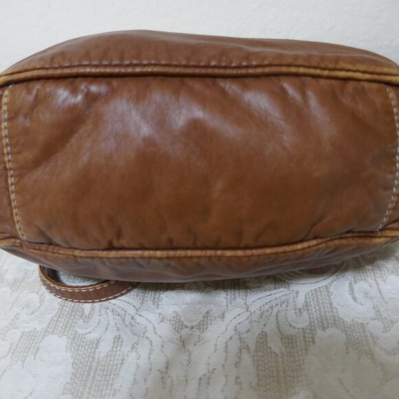 Union Bay Brown Soft Faux Leather Crossbody Shoulderbag 10" x 8" in - Picture 10 of 14